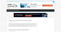 Desktop Screenshot of creditodevivienda.com.co